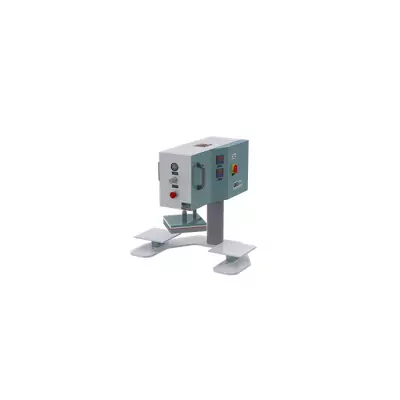 Wermac H502 25x25 cm Pnömatik Döner Kafa Transfer Baskı Presi - 1
